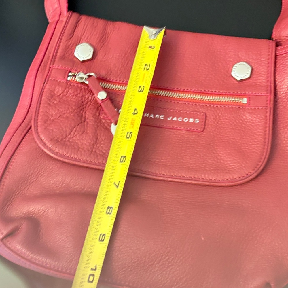 Marc By Marc Jacobs Deep Fuschia Pebbled Leather Crossbody - Picture 13 of 16